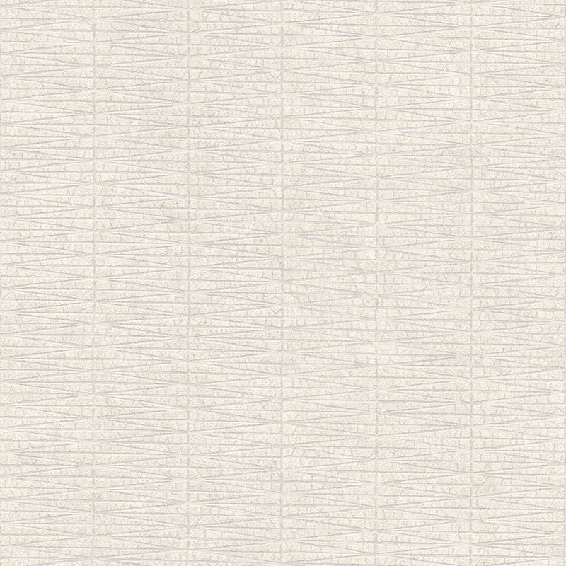 Krēmīgi baltas tapetes ar grafisku dabas dizainu, 1361664 AS Creation