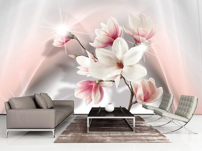 Lielformāta fototapetes - Baltās magnolijas II 500x280 cm G-ART