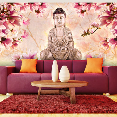 Lielformāta fototapetes - Buda un magnolija 550x270 cm G-ART