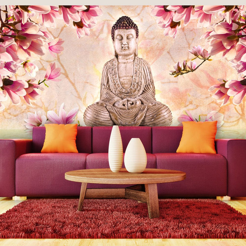 Lielformāta fototapetes - Buda un magnolija 550x270 cm G-ART