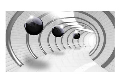 Lielformāta modernas fototapetes - Futūristiskais tunelis II 500x280 cm 500x280 cm a-C-0044-a-a-500x280