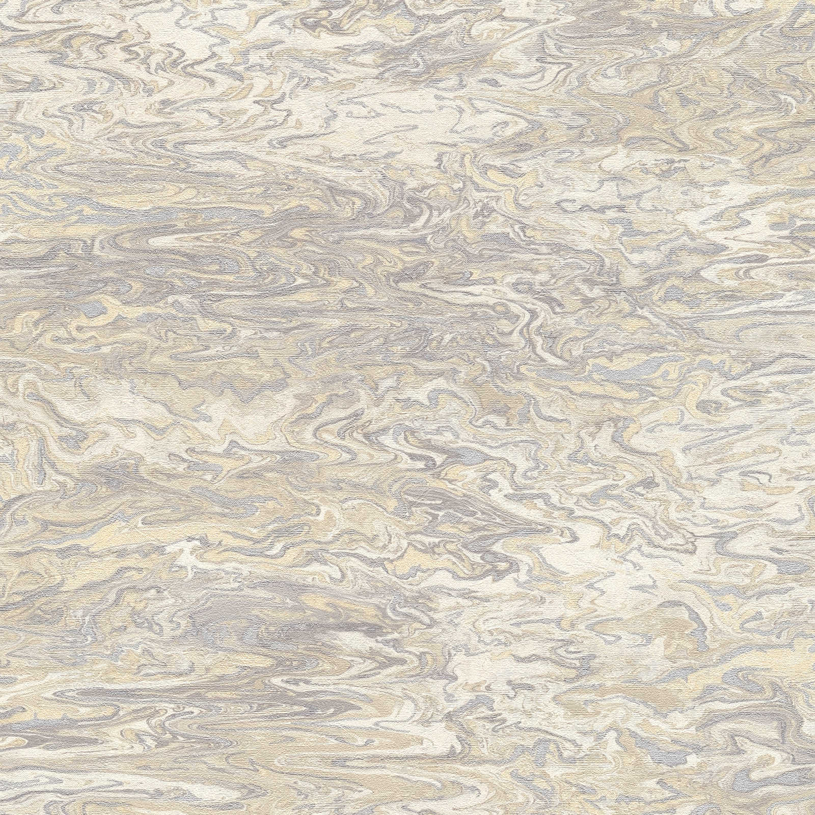 Marmora efekta tapetes bēšos toņos - 1355135 AS Creation