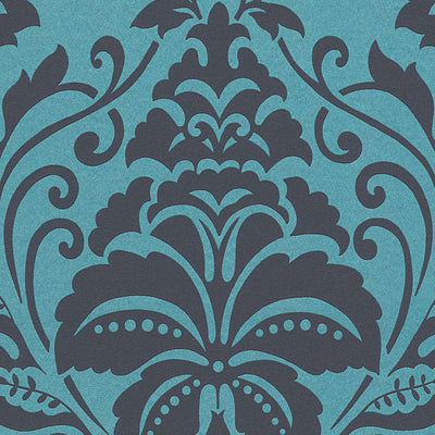 Neo-klasiskās tapetes zilā krāsā Tapetenshop.lv