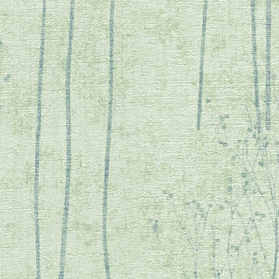 Piparmētru zaļas tapetes ar dabas dizainu Scandi stilā, 1362140 AS Creation