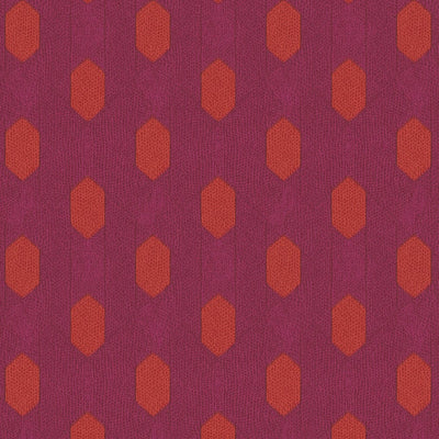Purpursarkanas tapetes ar ģeometrisko rakstu - violeta, sarkana, oranža 1322103