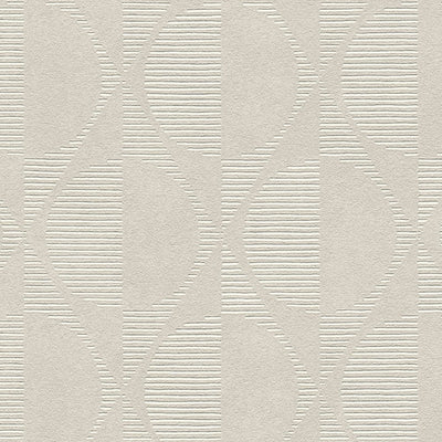 Retro tapetes ar simetrisku rakstu - krēmkrāsā, 1333776 AS Creation