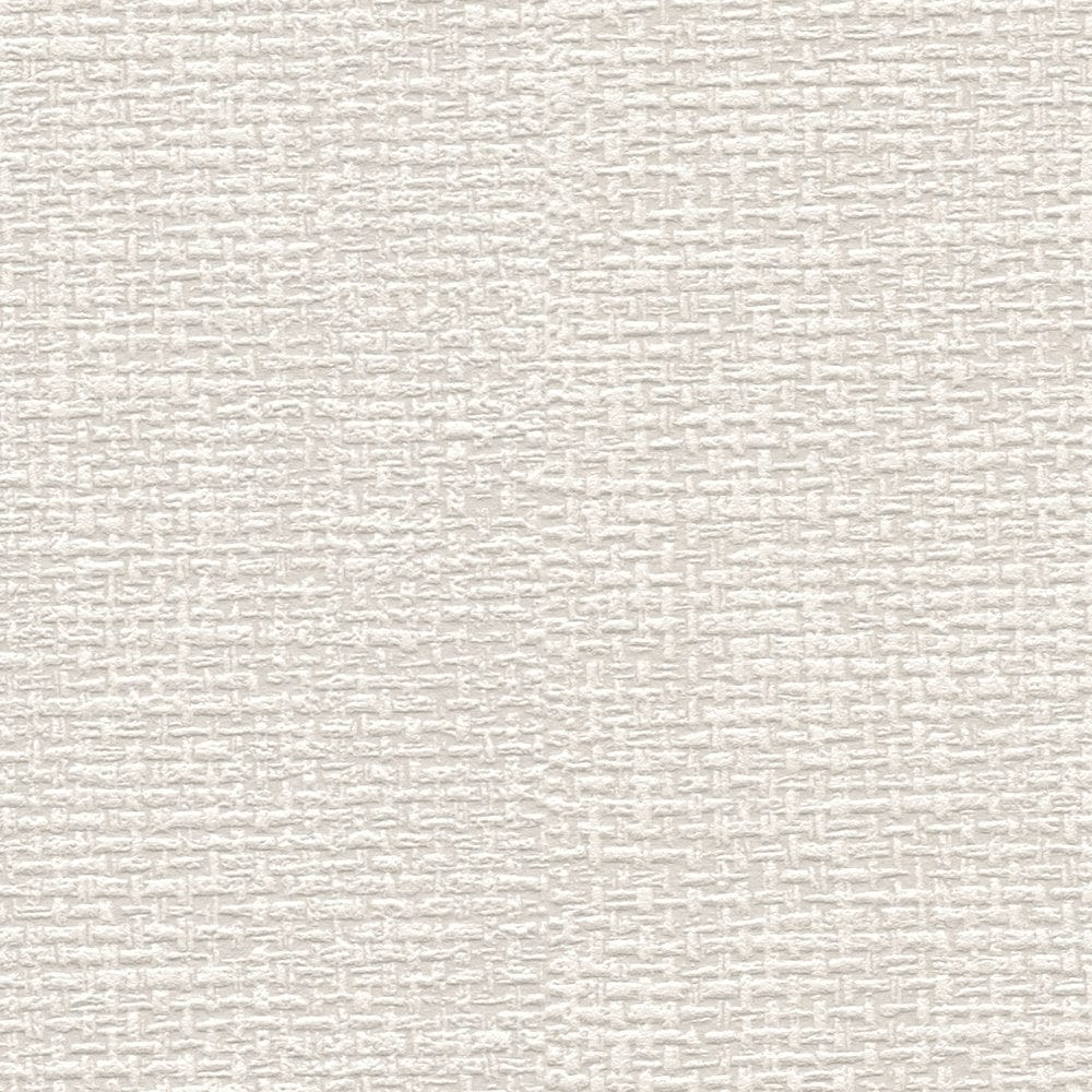 Skandināvu stila tapetes ar lina izskatu silti pelēkā krāsā, 386133 AS Creation