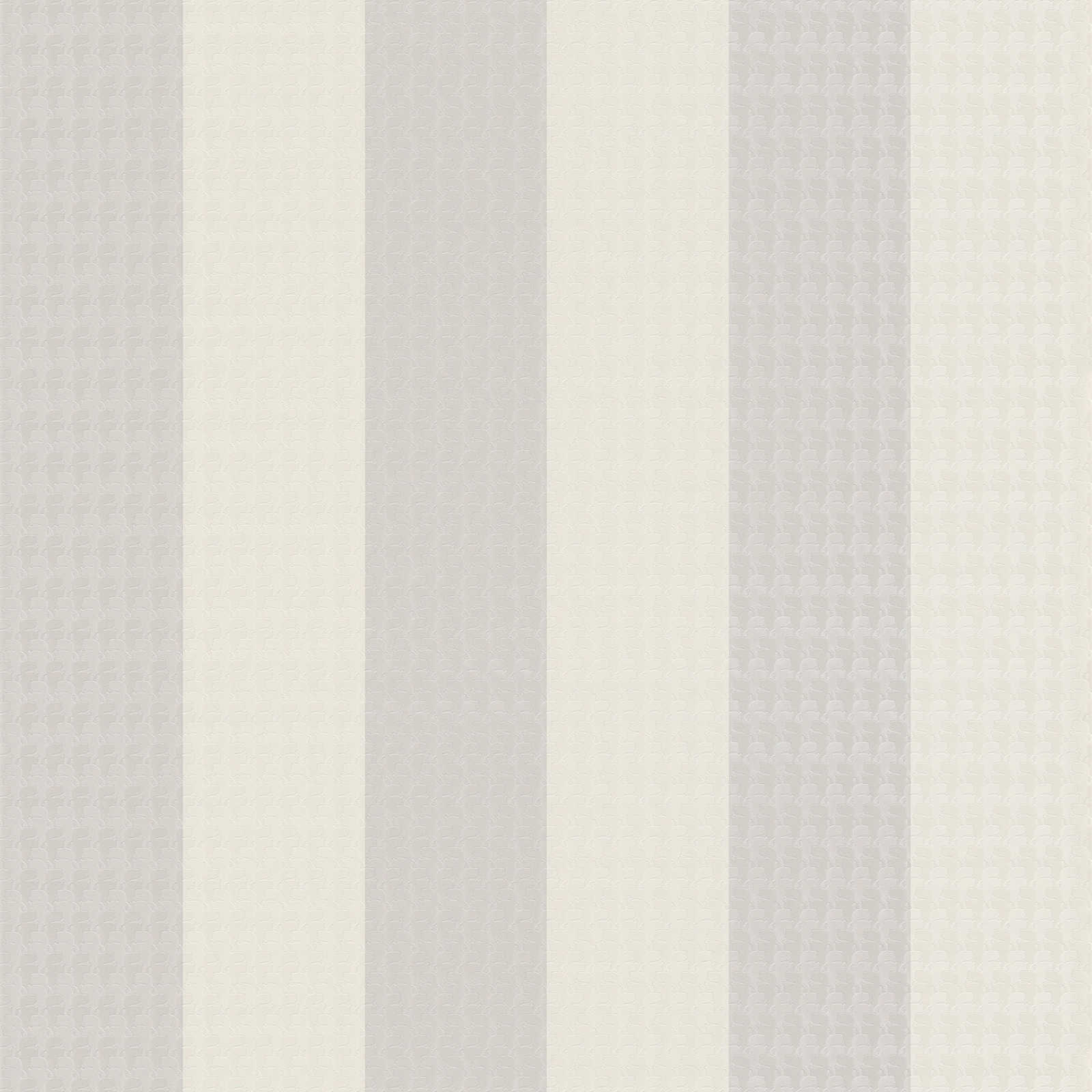 Strīpainas dizaina tapetes Karl LAGERFELD bēšos toņos - 1343176 AS Creation