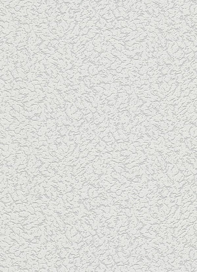 Strukturētas tapetes ar apmetuma izskatu baltā krāsā (ar spīdumiem), 820310 Erismann