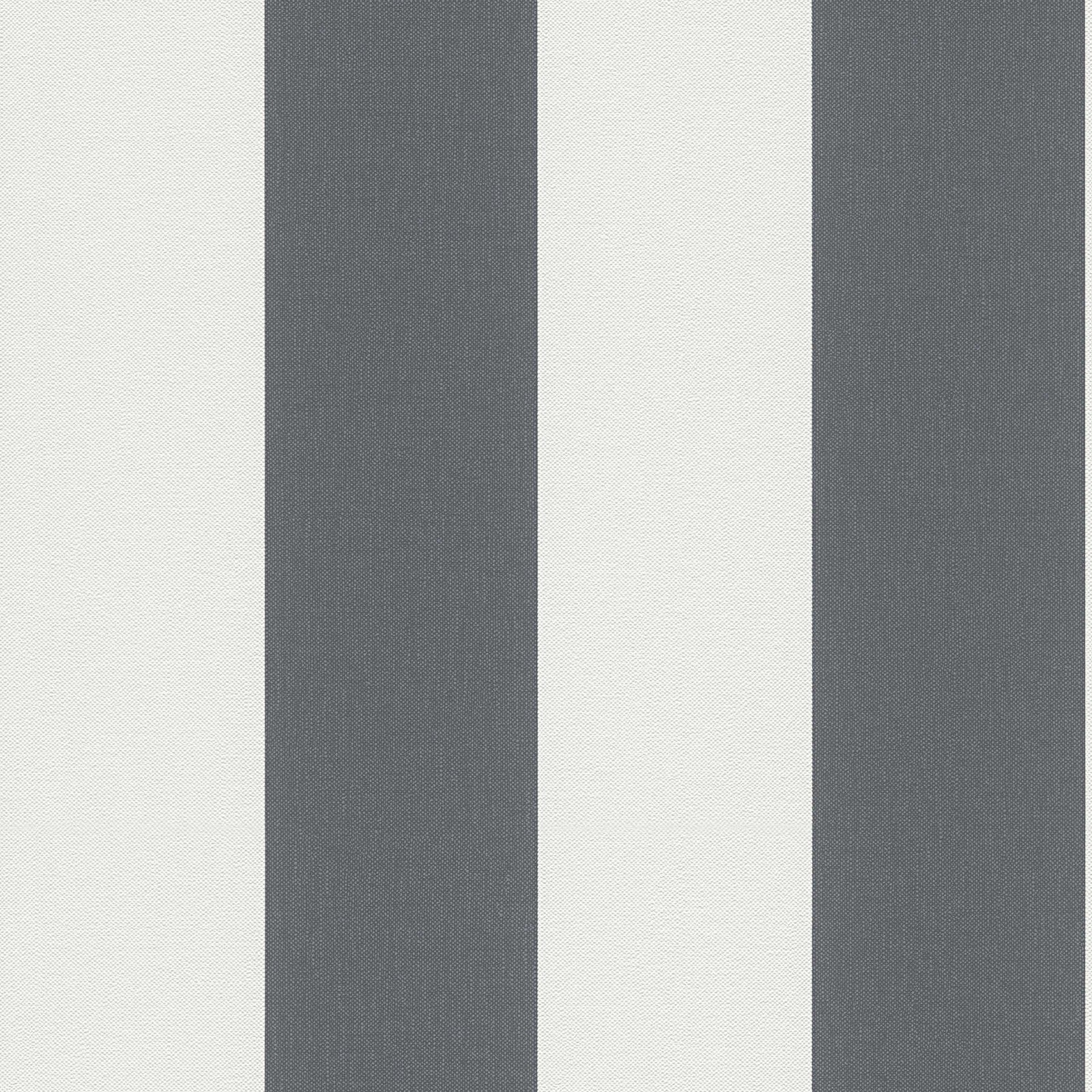 Melnbaltas strīpainas tapetes AS Creation 1790-50 AS Creation