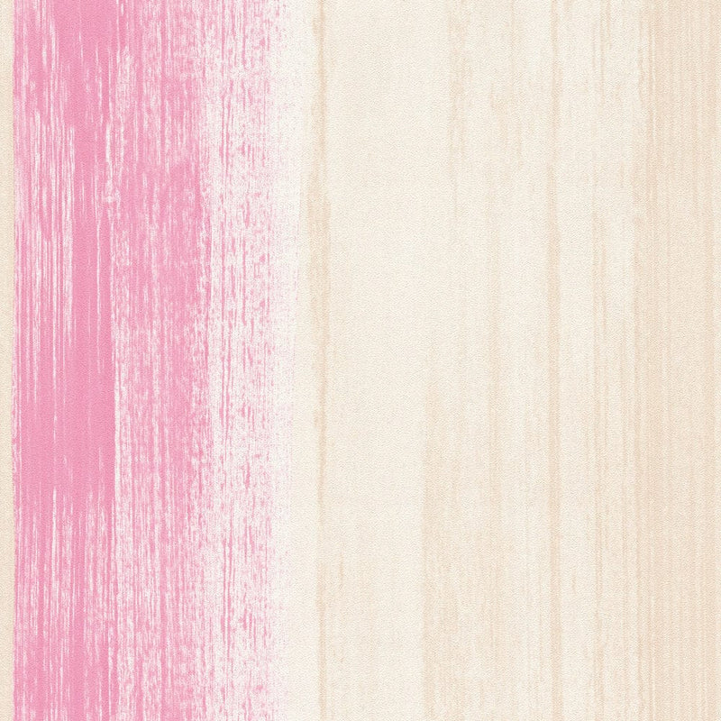 Svītrainas tapetes - smilšu un rozā krāsā 1240666