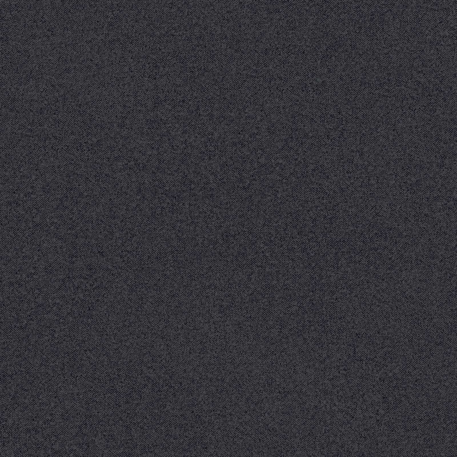 Melnas teksturētas tapetes ar linu izskatu 375554 AS Creation