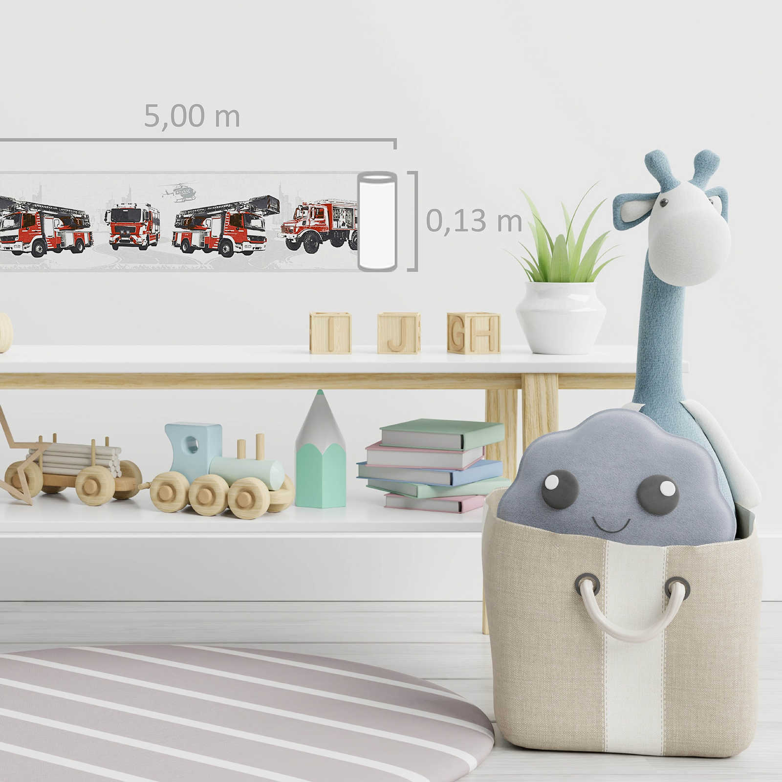 Ekoloģiskas tapetes bērnu istabai (bez ftalātiem un vinila) - 1273375 AS Creation