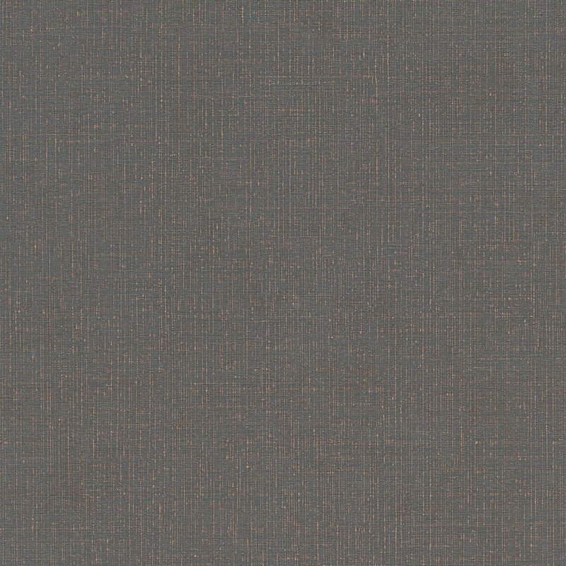 Tapetes antracīta krāsā ar lina struktūru - melnā krāsā, 1363575 AS Creation