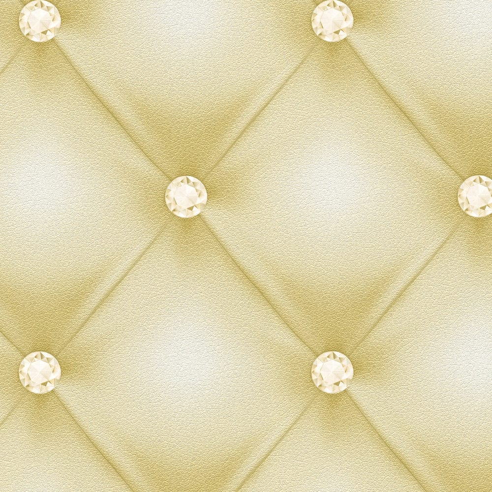 Tapetes ar ādas imitāciju un dimantiem zaļos toņos, 341445 AS Creation