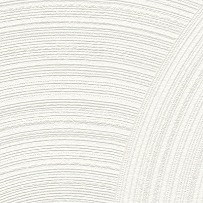Tapetes ar apļiem un teksturētu virsmu baltā krāsā, 1363621 AS Creation