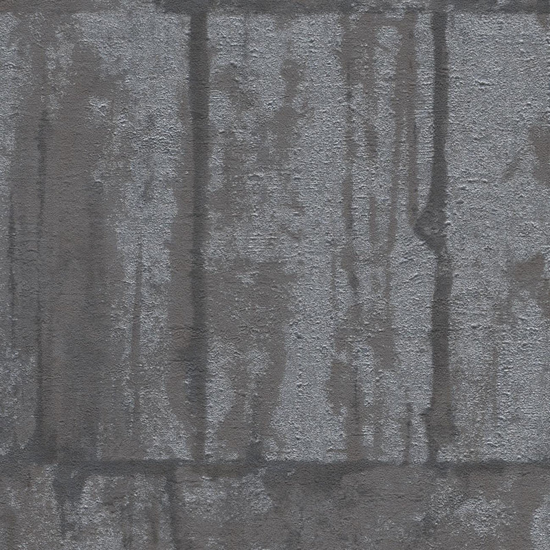 Tapetes ar apmetuma izskatu tumši pelēkā krāsā, 2106327 RASCH