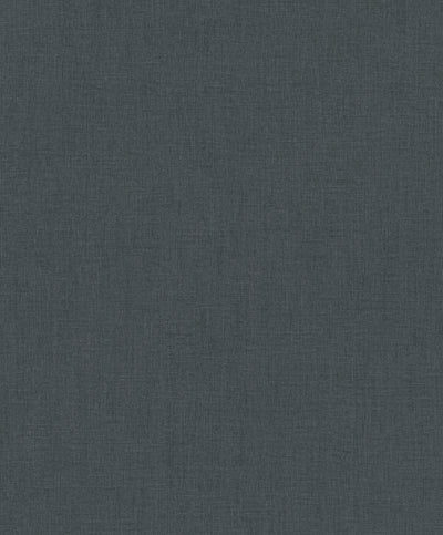 Tapetes ar audumam līdzīgu tekstūru melnā krāsā, 1662476 RASCH