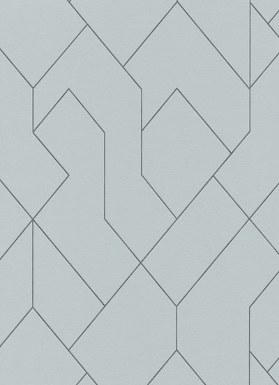 Tapetes ar grafisku rakstu pelēkā krāsā, 2042016 Erismann