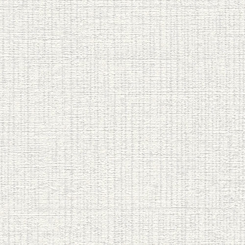 Tapetes ar lina faktūru baltā krāsā - 1363577 AS Creation