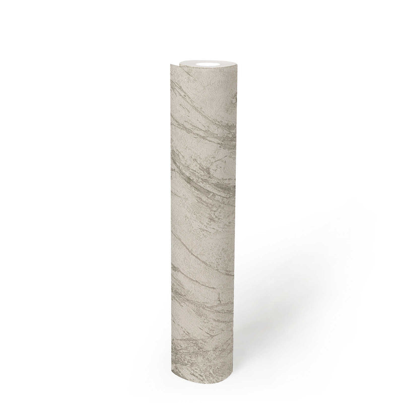 Tapetes ar marmora rakstu un metālisku spīdumu 1366114 AS Creation