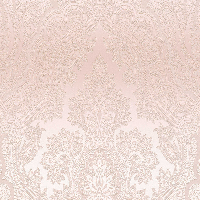 Tapetes ar ornamentu boho stilā rozā krāsā, 1364013 AS Creation