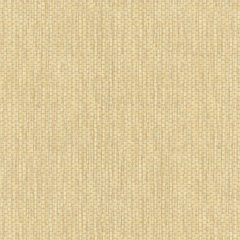 Tapetes ar rafijas zīmējumu - dzeltenā krāsā, 1362113 AS Creation