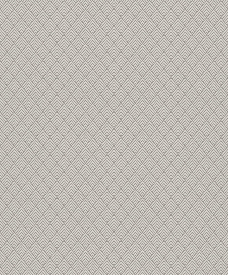 Tapetes ar retro grafisku rakstu silti pelēkā krāsā, 2041066 Erismann
