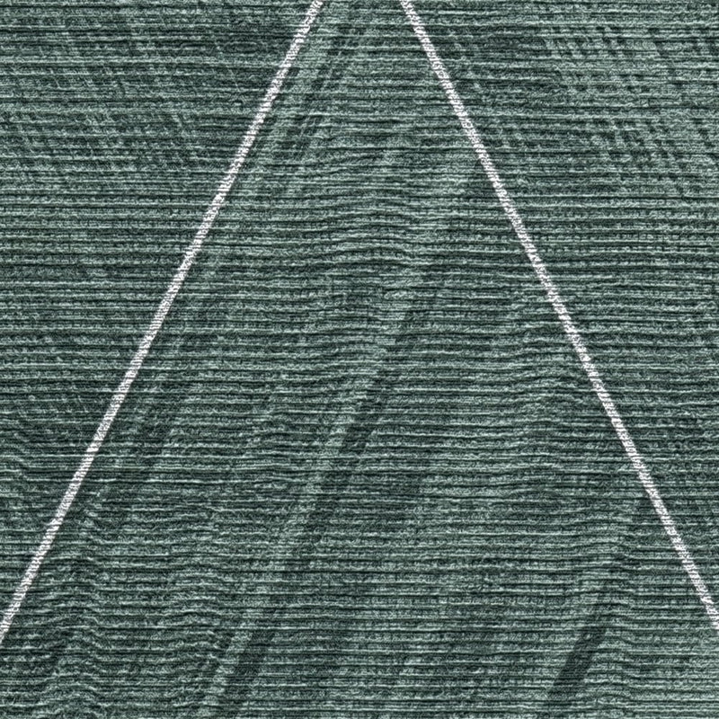 Tapetes ar rombveida rakstu, un tekstila imitāciju zaļā krāsā, 1366222 AS Creation