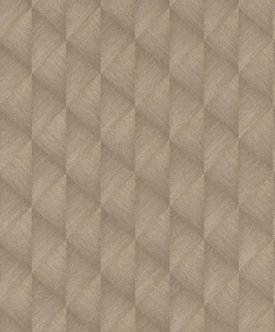 Tapetes ar smalku, bambusam līdzīgu tekstūru brūna krāsā RASCH 2477476 RASCH