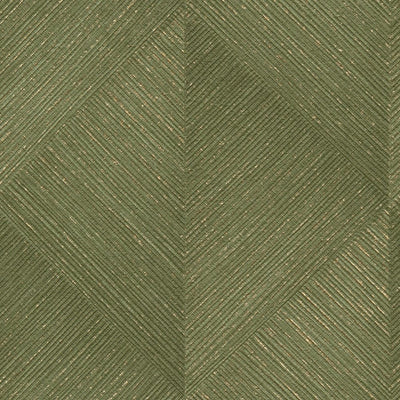 Tapetes ar smalku, bambusam līdzīgu tekstūru zaļā krāsā, RASCH 2477505 RASCH