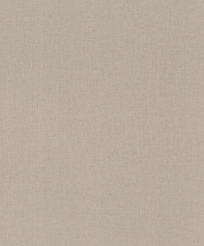 Tapetes ar tekstila rakstu bēšā krāsā, 2105733 RASCH