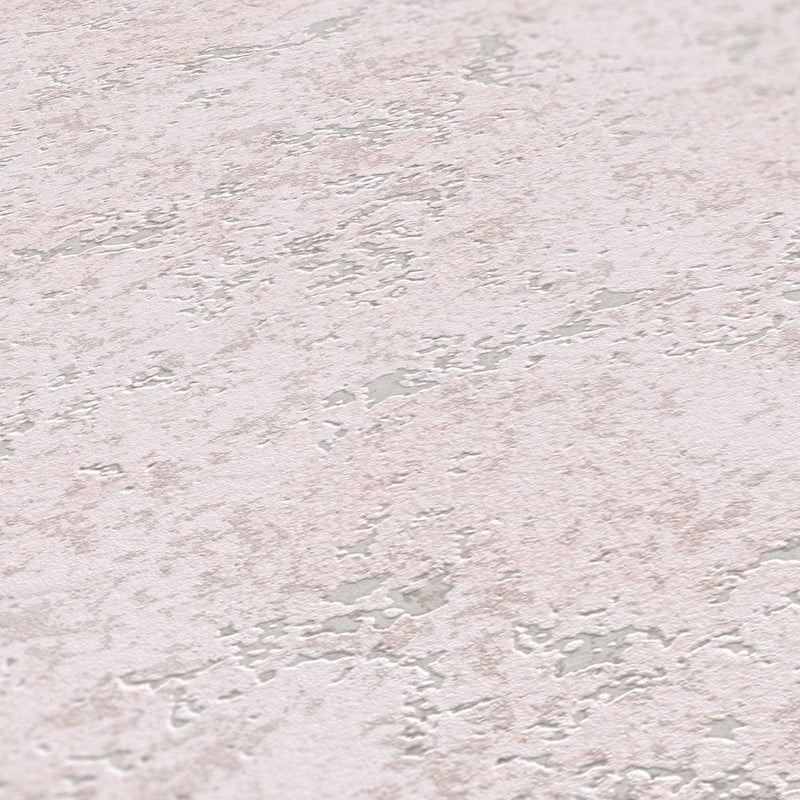 Tapetes ar teksturētu ģipša faktūru –  rozā krāsā Tapetenshop.lv