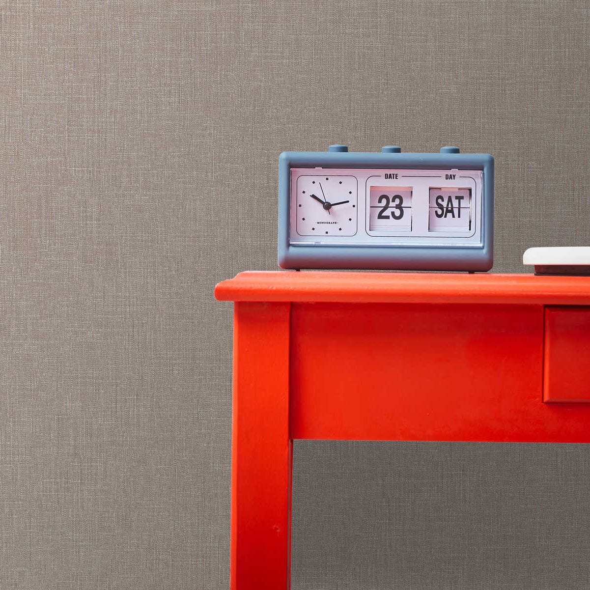 Tapetes ar tekstilmateriāla struktūru - bēšā krāsā AS 369224 AS Creation