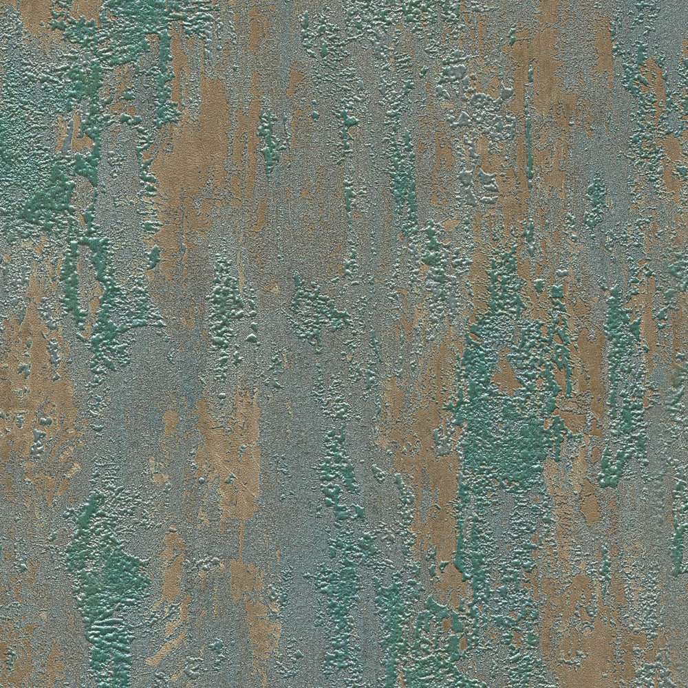 Tapetes ar novecojošo efektu  brūns, zaļš, metālisks  AS 326512 AS Creation