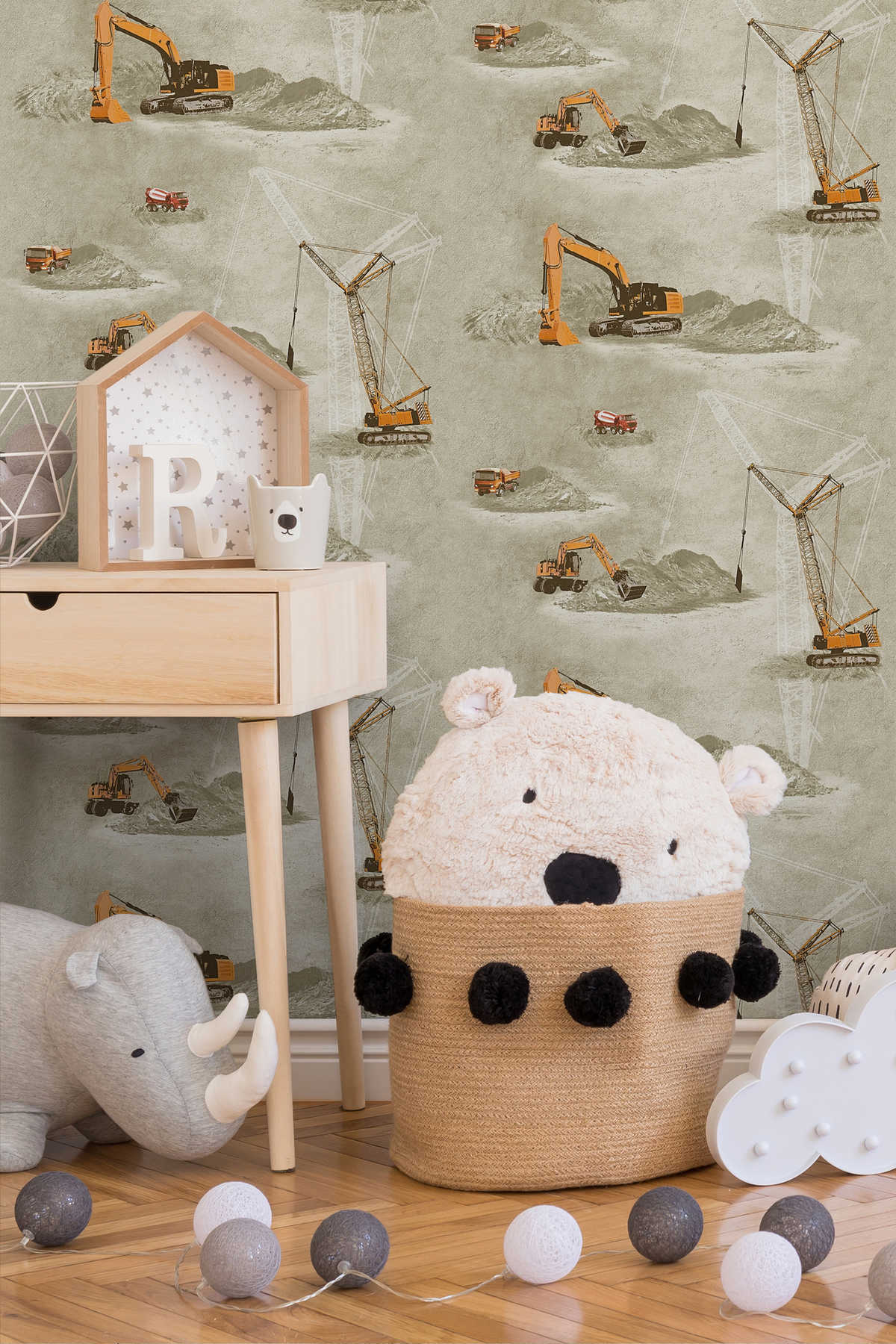 Ekoloģiskas tapetes bērnu istabai (bez ftalātiem un vinila) - 1274455 AS Creation