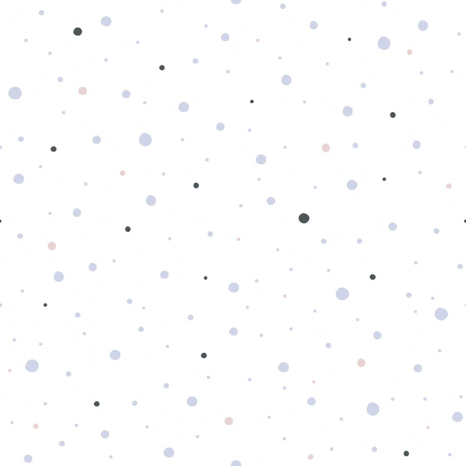 Tapetes bērnu istabai ar punktiem pelēkos toņos, 381163, Bez PVC 🌿 AS Creation