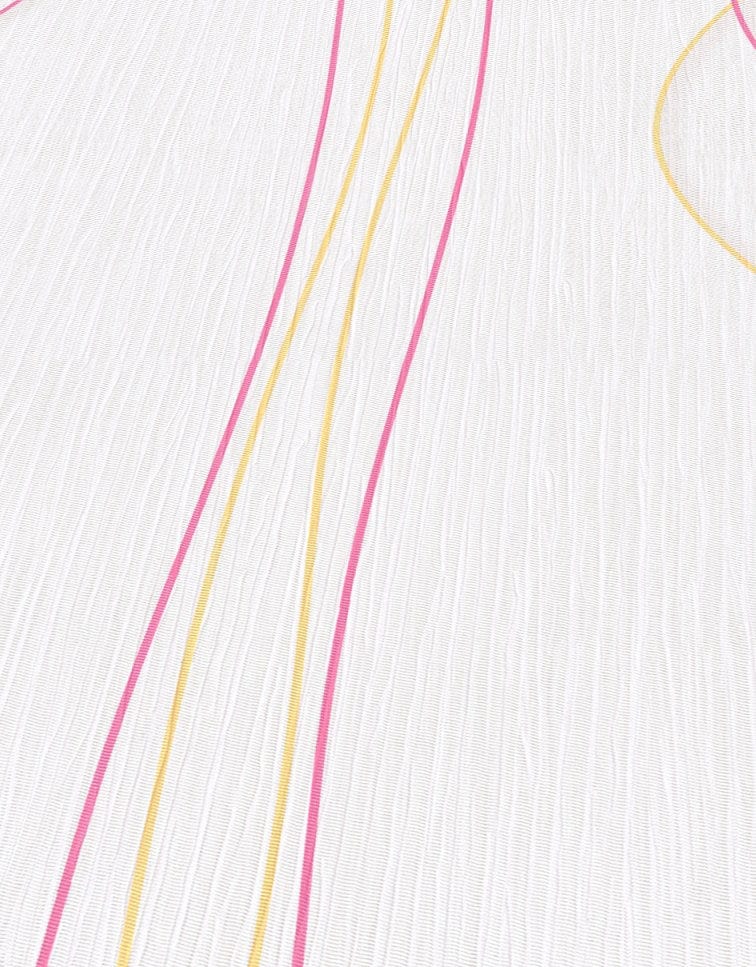 Tapetes bērnu istabai (meitenei) ar rozā un dzeltenam līnijām, 13343447 AS Creation
