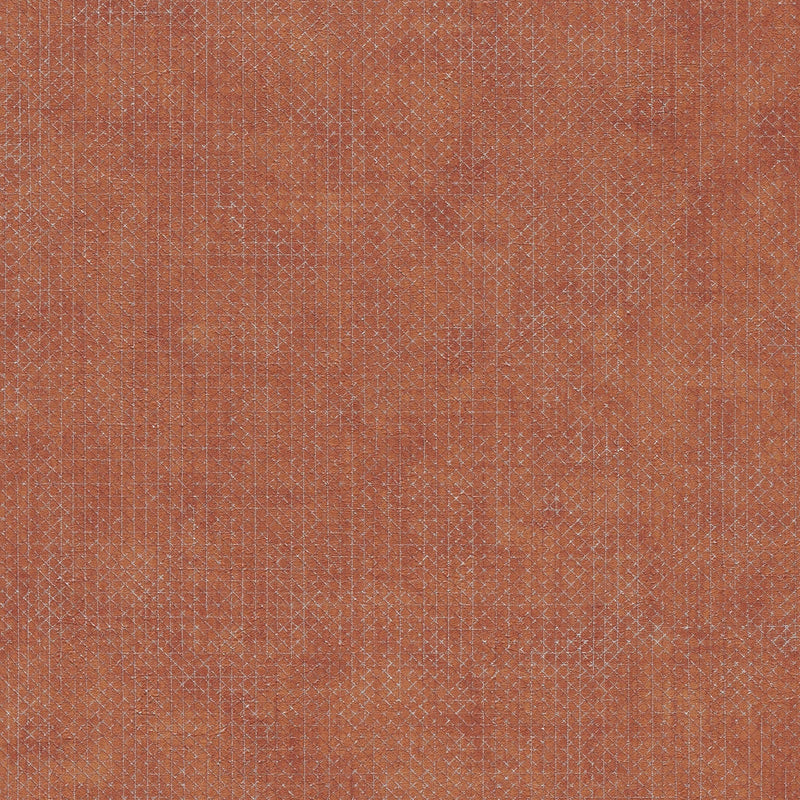 Tapetes oranžā krāsā ar sudraba līnijas rakstu, 1366252 AS Creation