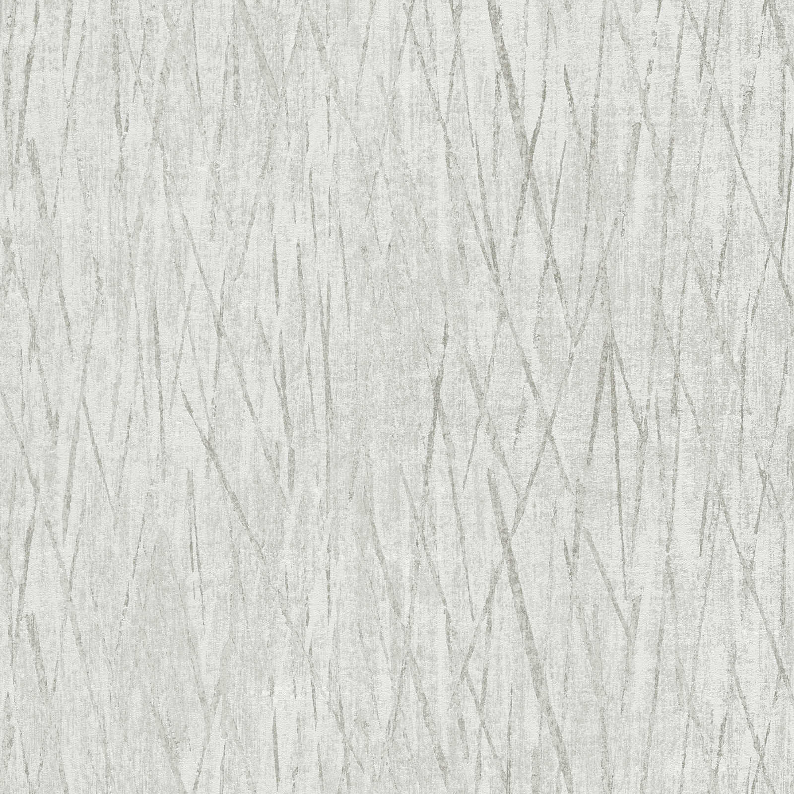 Teksturētas tapetes ar metāliskām krāsām - pelēkas, 385987 AS Creation