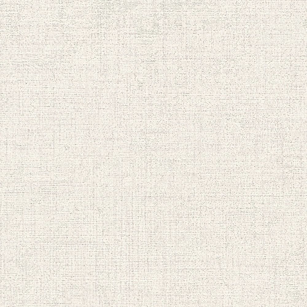 Vienkrāsainas tapetes ar smalka lina izskatu - krēmkrāsā AS 374307 AS Creation