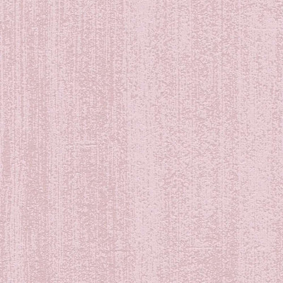 Vienkrāsainas tapetes ar smalku tekstūru rozā krāsā