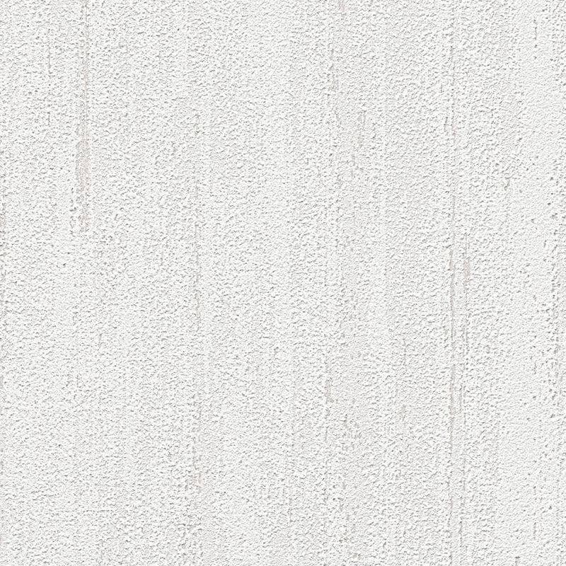 Vienkrāsainas tapetes ar struktūru baltā krāsā, 3740011 Erismann