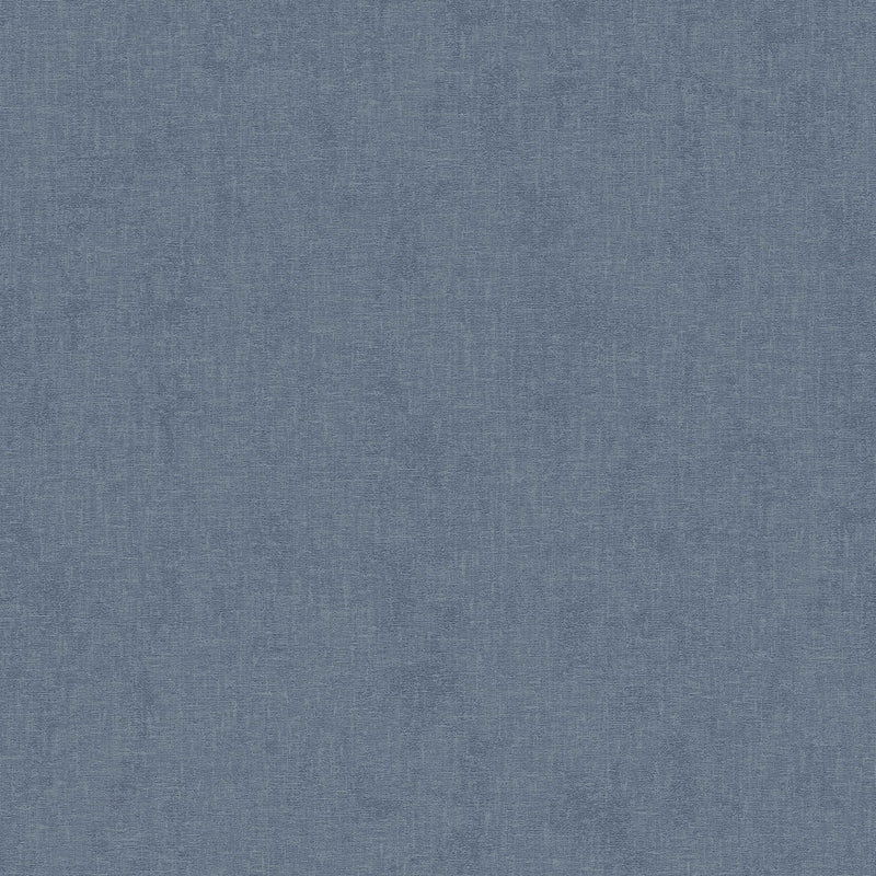 Vienkrāsainas tapetes ar tekstila izskatu – zilā krāsā 1332302