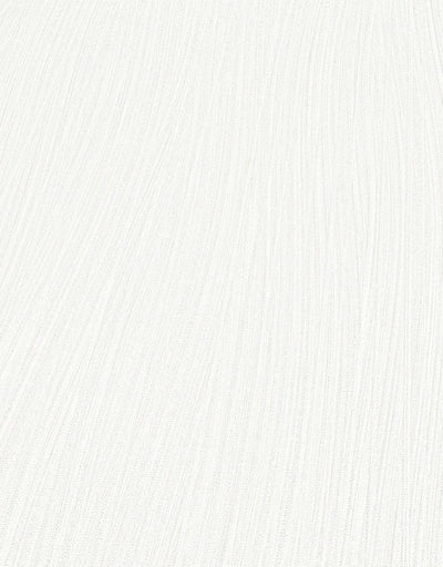 Vienkrāsainas tapetes ar viļņotu struktūru, baltā krāsā Erismann