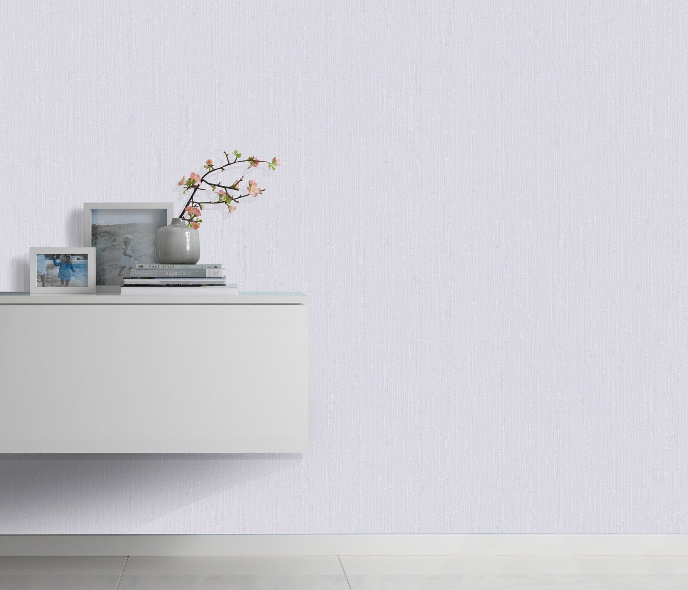 Vienkrāsainas tapetes pelēkā krāsā ar spīdīgu virsmu - 3702451 Erismann